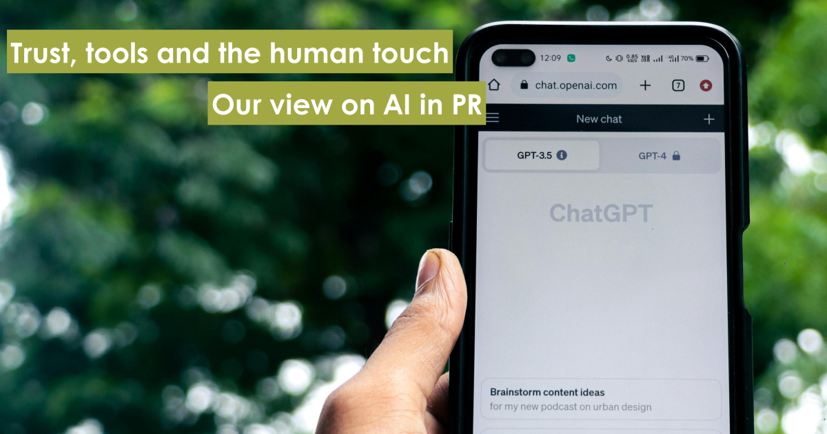 Hattrick | Trust, tools and the human touch: Our view on AI in PR